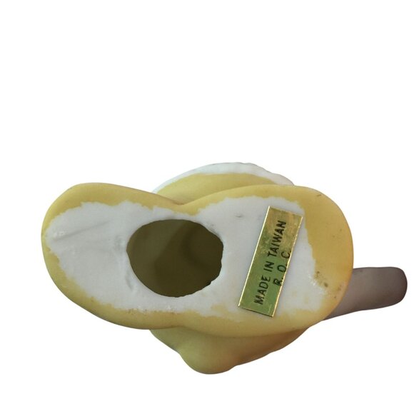 Vintage Porcelain Teddy Bear Angel 3" Christmas Ornament Set of 3 Taiwan ROC - Picture 10 of 12